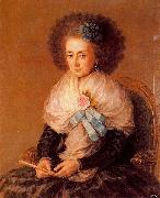 Francisco de Goya Portrait of Maria Antonia Gonzaga y Caracciolo painting